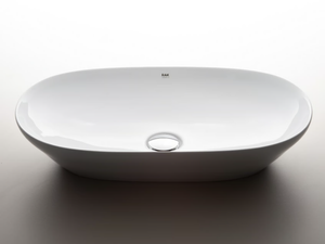 RAK-VARIANT - Countertop oval ceramic washbasin _ RAK Ceramics